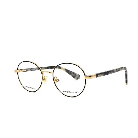 NEW KATE SPADE MARCIANN RHL GOLD/BROWN AUTHENTIC EYEGLASSES FRAME - Picture 2 of 10